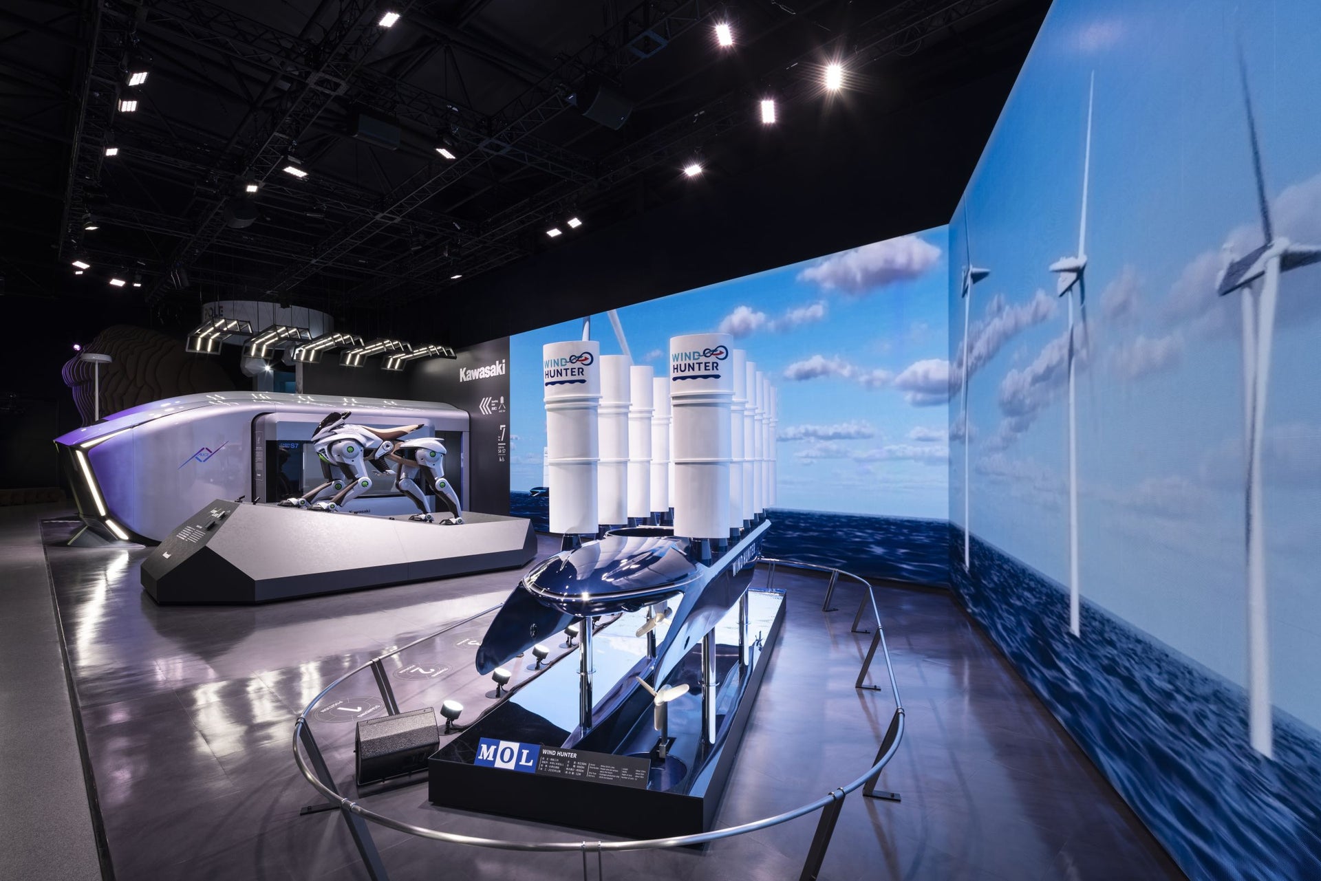 2025年日本国際博覧会　「未来の都市」パビリオン 商船三井 展示プレイス2